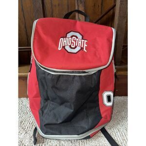 Ohio State Buckeyes Red Logo Backpack - Large NWOT - Collegiate Licensed Product